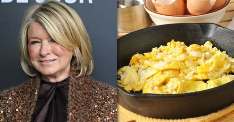 Martha Stewart Shares A Secret Hack For Best Scrambled Eggs