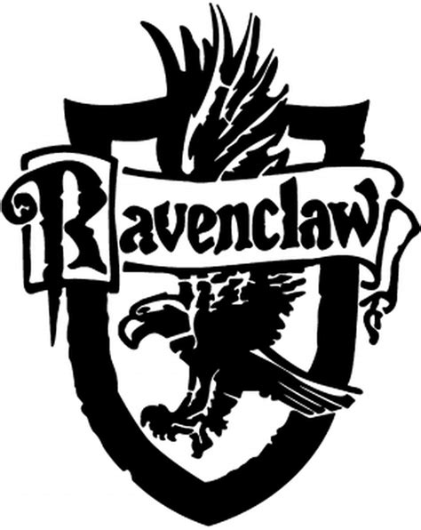 Movies Harry Potter Ravenclaw Crest | Harry potter stencils, Harry