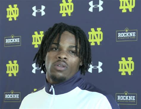 Insidendsports Video Grad Transfer Thomas Harper Shares Why He Picked Notre Dame