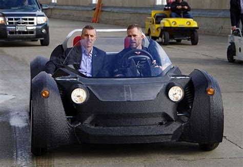 3d Printed Car Reaches 40mph With A Range Of 150 Miles Video