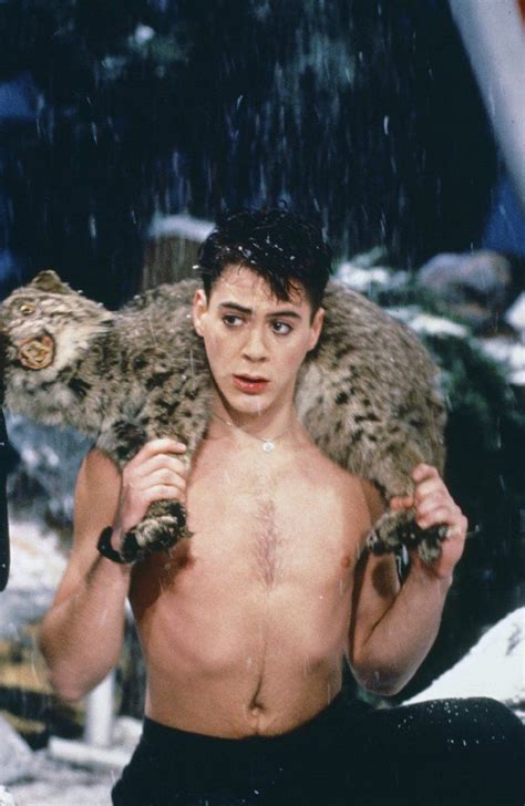 Before They Were Famous Actors Early Roles Celebrities With Cats Robert Downey Jnr Robert