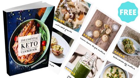 Keto Recipes FREE Cookbook The Essential Keto Cookbook Physical