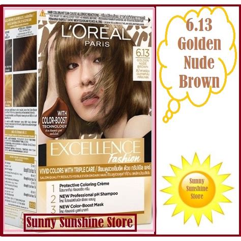 Jual LOREAL Paris Hair Color Golden Nude Brown Semir Cat Rambut Shopee Indonesia