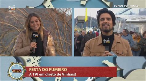 O programa somos portugal regressa, este domingo, às emissões, em direto, prometendo uma tarde maria cerqueira gomes na selfie. Vinhais - Festa do Fumeiro | Somos Portugal | TVI Player