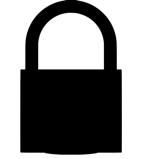 Svg Lock Secure Security Padlock Free Svg Image And Icon Svg Silh