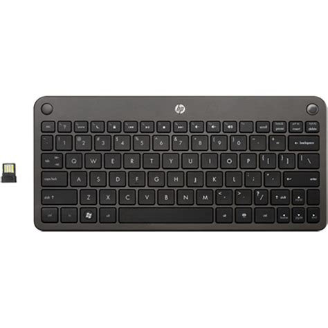 Hp Wireless Mini Keyboard Black Lk752aaabl Bandh Photo Video