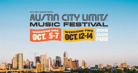 American express stage zilker park austin, texas october 5, 2018. Austin City Limits Music Festival Announces 2018 Lineup