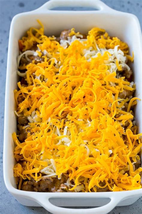 She even requested it for her birthday dinner! Dorito Casserole Recipe | Mexican Casserole | Beef ...