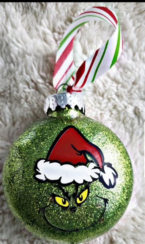 Grinch Ornament On Mercari Kids Christmas Ornaments Christmas