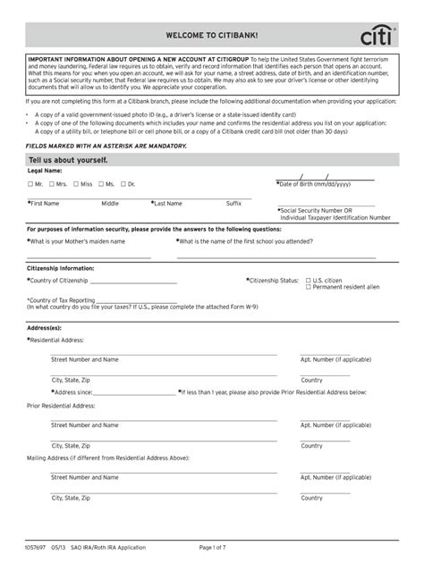 Citibank Ira Withdrawal Form 2020 2022 Fill And Sign Printable