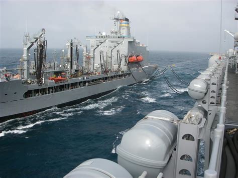 Speachless Sunday ~ US Navy Underway Replenishment!