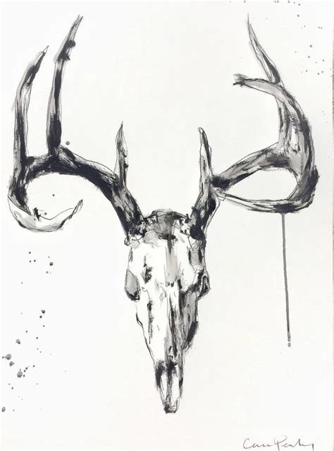 Deer Skull Tattoos For Men