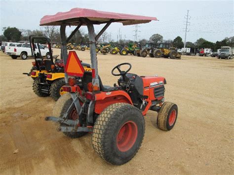 Kubota B7500 4x4 Farm Tractor Sn 58059 3 Pt Hitch Pto Canopy