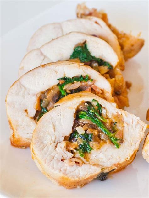 stuffed turkey breast roll video tatyanas everyday food