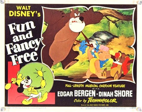 Fun And Fancy Free 1947 Disney Movie Posters Fun Disney Fun
