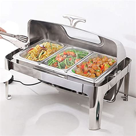 Dbmgb Food Warmers For Parties Buffets Electric Stainless Steel
