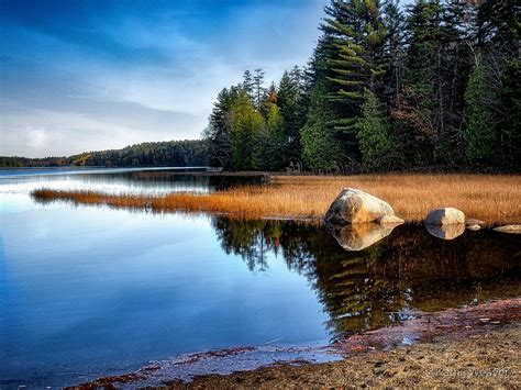 Eagle Lake Acadia National Park Me By Kathy Weaver Redbubble