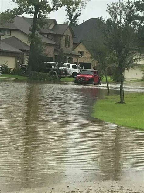 Overflowing Lake Conroe floods North Montgomery County homes