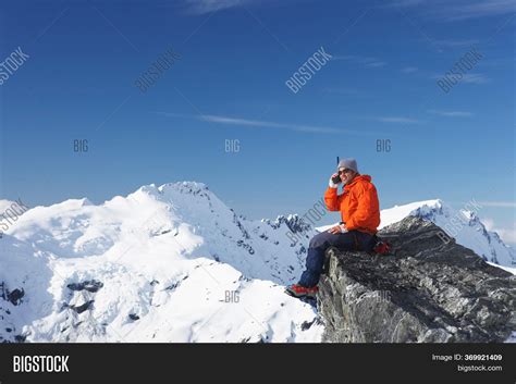 Mountain Climber Using Image And Photo Free Trial Bigstock