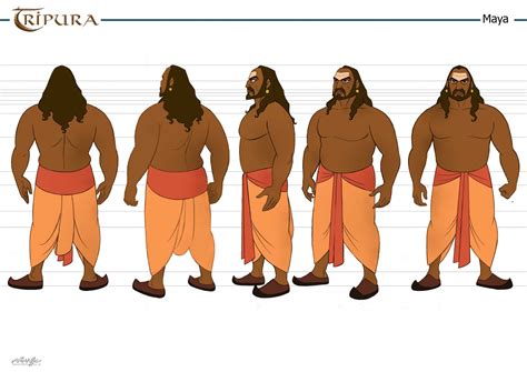 Character model sheet, Character turnaround, Character design male
