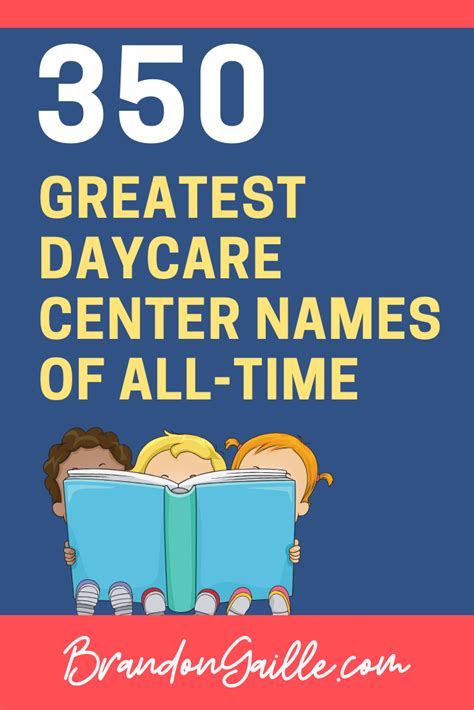 350 cute catchy daycare center names daycare names catchy daycare names
