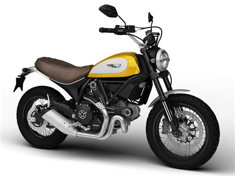 This scrambler bike is designed in order to attract every eye on the street. 3D model Ducati Scrambler Classic 2016 | CGTrader