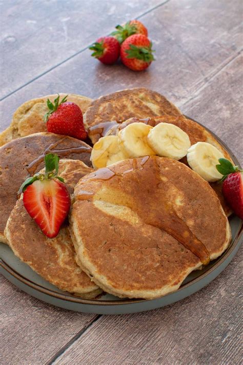 The Best Banana Protein Pancakes Hint Of Healthy