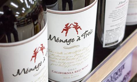 Ménage à Trois Wine Must Tone Down Sex Themed Label To Continue Being