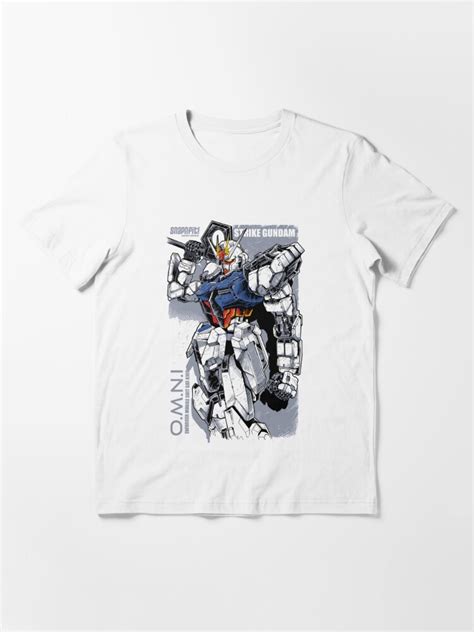 Gundam Strike T Shirt For Sale By Snapnfit Redbubble Gundam