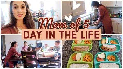 Day In The Life Of A Mom To 5 Homeschooling And Homemaking Youtube