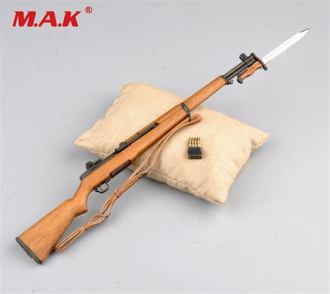 16 Scale Mini M1 Garand Weapon United States Rifle Gun Model Toys Fit