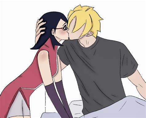 Dunst Baden Impuls Sarada And Boruto Kiss Art Annahmen Annahmen Vermuten Rechte Geben