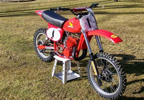 1979hondacr250 Honda Dirt Bike Honda Motorcycles Vintage Motocross