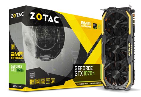 The Gtx 1070ti Is Official Prices Start At £419 Custom Cooled