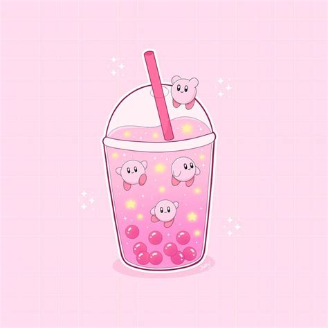 Jury Alina 알리나 On Instagram Kirby Boba 🙈 ️ I Dont Know What It Is