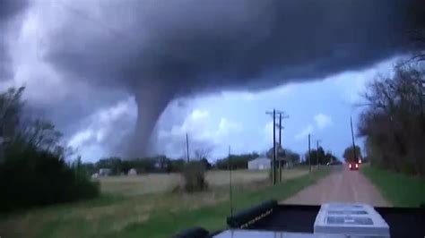 Large Tornado Touches Down In Kansas Youtube