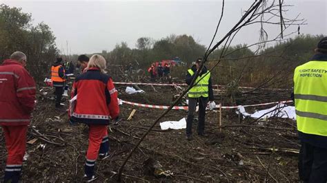 Ukraine Plane Crash Five Die As Antonov Crash Lands Near Lviv Bbc News