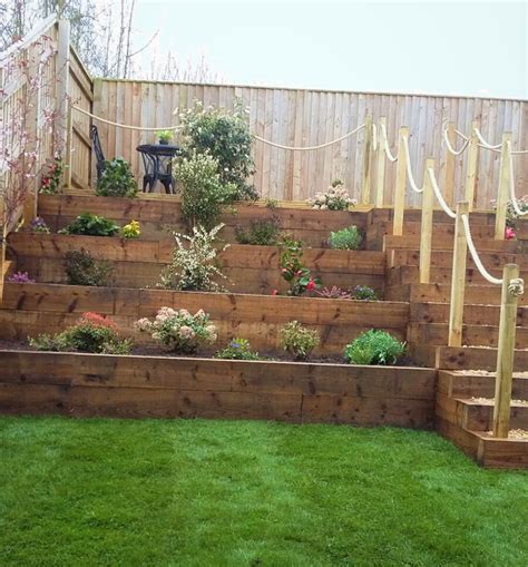 Terraced Garden Create Landscaping