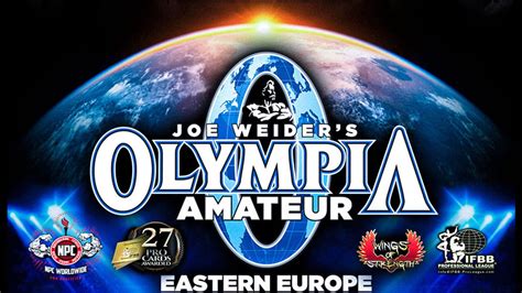 Amateur Olympia Eastern Europe Npc 2022 Resultados Culturismoweb