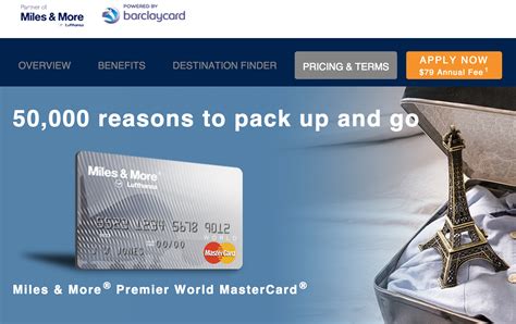 However, it comes with several fees, including an annual. How to Apply for the Miles and More Premier World Mastercard
