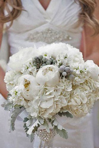 Trend Alert For Winter 24 Silver And Grey Wedding Bouquets