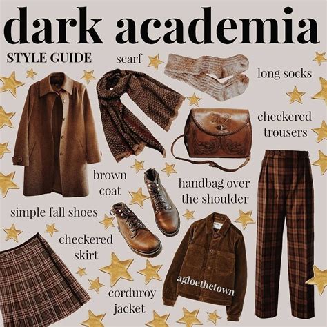 Dark Academia Aesthetic Clothes Skirt Since Dark Academia Is More Of A Trend It Includes Many