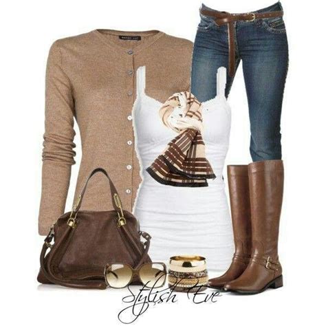 Cute Fallwinter Outfit With Boots Look Fashion Fashion Outfits