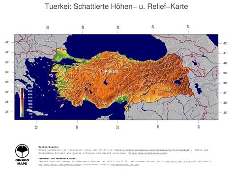 1258 x 842 pxl image/jpeg 192 kb. Landkarte Türkei; GinkgoMaps Landkarten Sammlung Kontinent ...