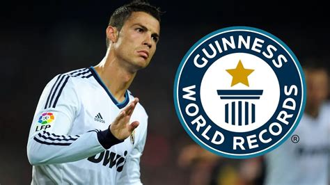 4 Réalisations De Cristiano Ronaldo Dans Le Livre Guinness Des Records