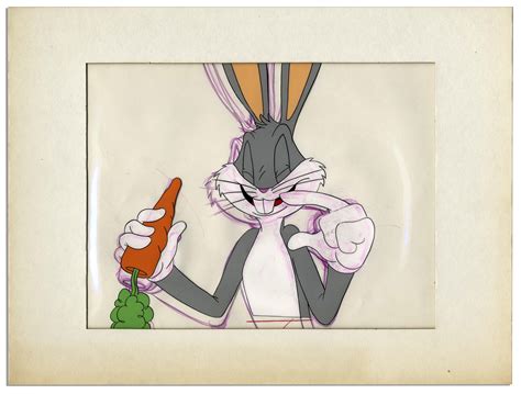 Lot Detail Bugs Bunny Animation Cel A Rare Work In Progress With