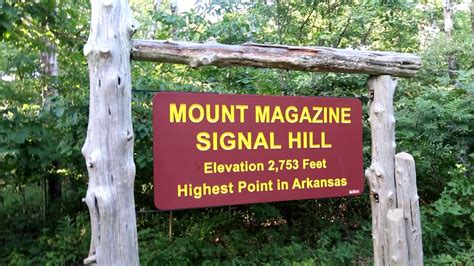 Mount Magazine Signal Hill Arkansas Youtube