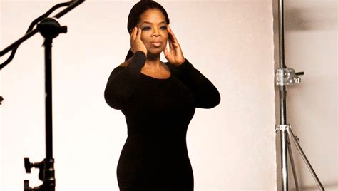 Oprah Poses In A Full Body Leotard