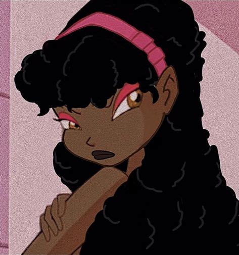 96 Pfp Ideas In 2021 Black Anime Characters Black Girl Cartoon Girl