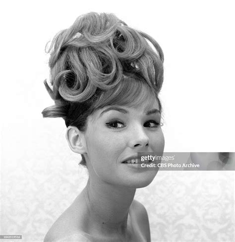 Pictured Is Lori Saunders Posing In A Fashion Portrait She Portrays